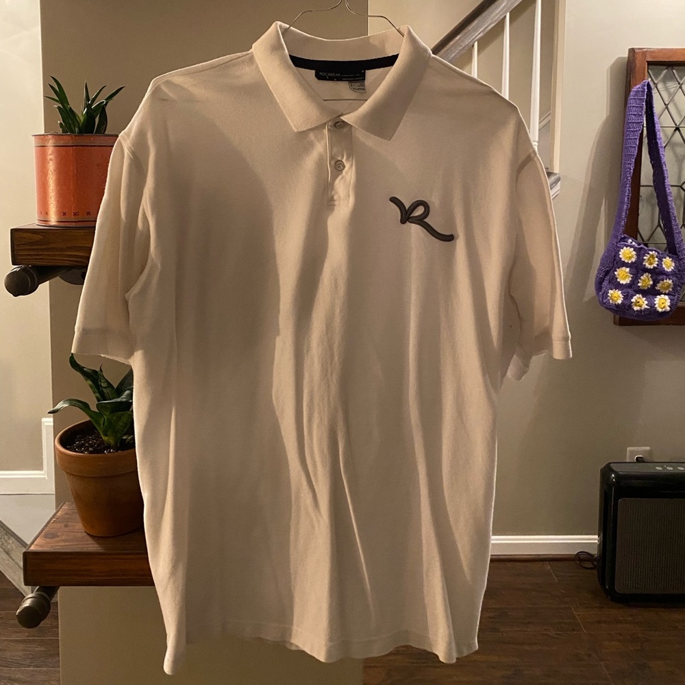 Rocawear White Polo Shirt